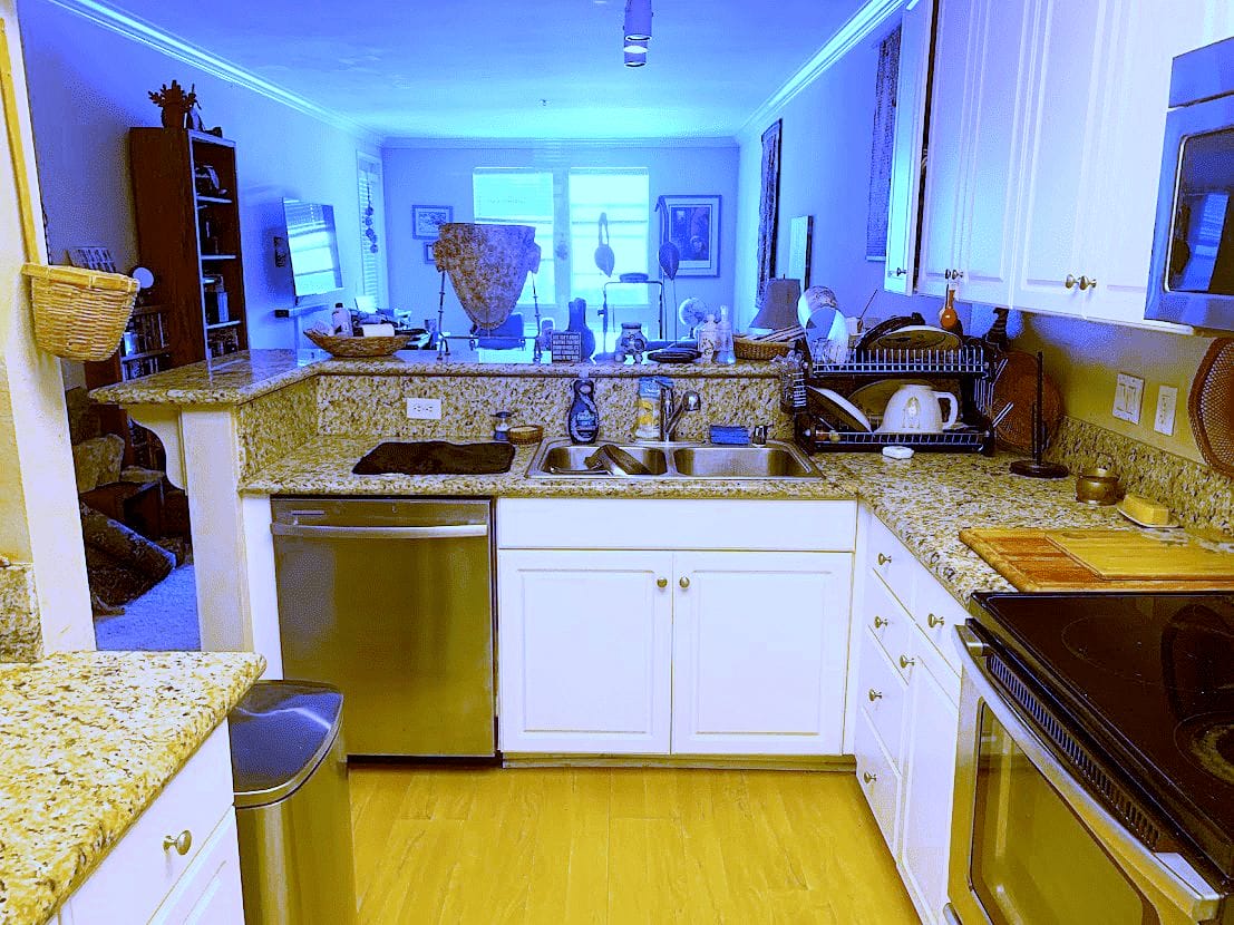 example of hoarded home - after sceanario