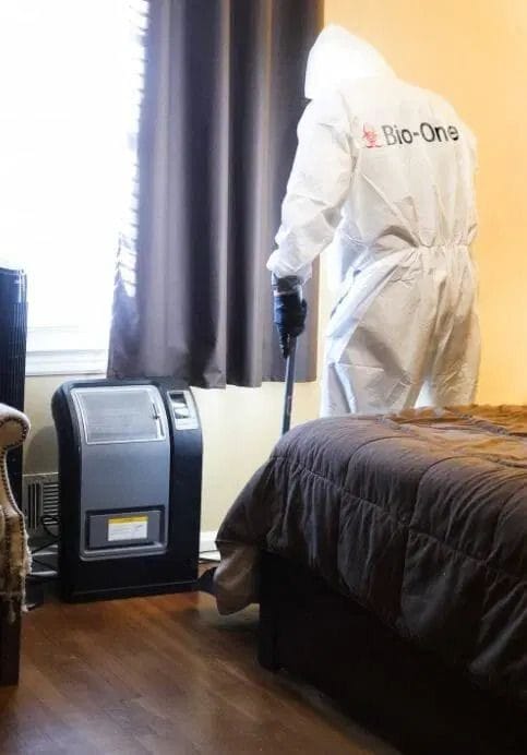 biohazard decontamination technician