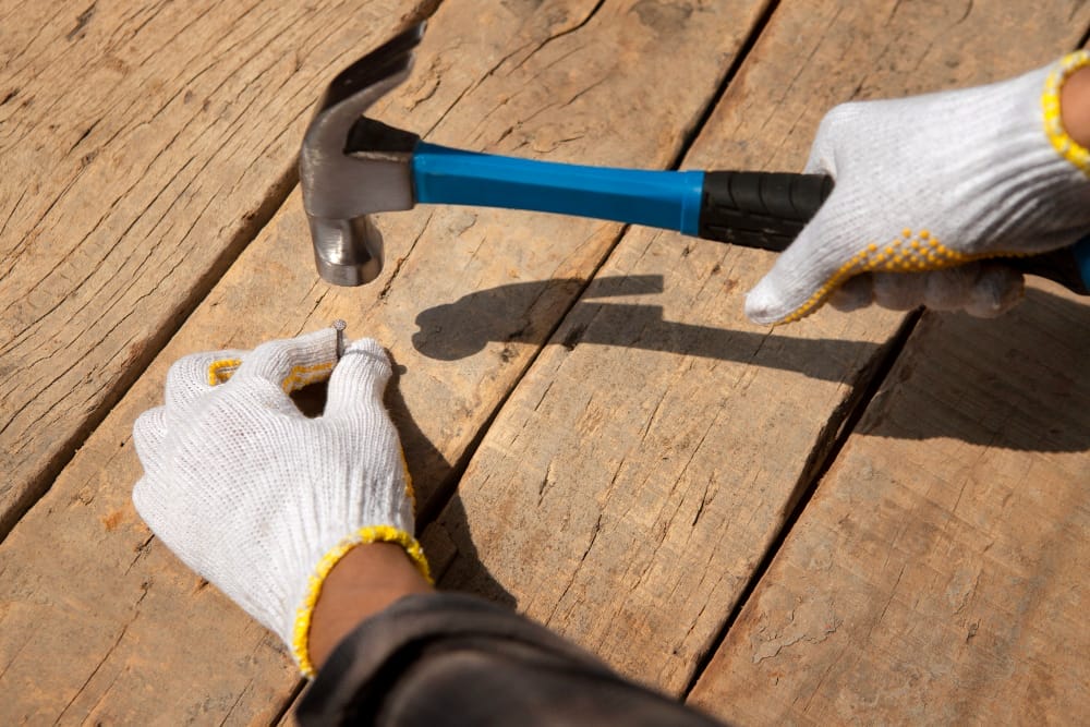 house repair example